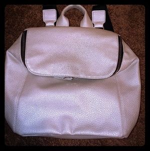 Kenneth Cole Reaction silver small backpack